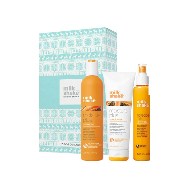 MILK_SHAKE MOISTURE PLUS CHRISTMAS PACKS: VALUED AT $83.85